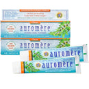 Auromere Ayurvedic Herbal Toothpaste, Mint Free - Vegan, Natural, Non GMO, Fluoride Free, Gluten Free, with Neem & Peelu (4.16 oz), 2 Pack