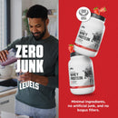 Levels Grass Fed Whey Protein Powder, No Artificials, 24G of Protein, Double Chocolate, 5LB