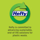 Hefty Ultra Strong 13 Gallon Trash Bags, Tall Kitchen Trash Bags 13 Gallon Size, Drawstring Closure, Continuous Odor Control, White, Clean Burst Scent, 110 Bags