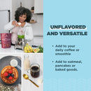 Ancient Nutrition Collagen Powder Protein with Probiotics, Multi Collagen Protein, Unflavored, 60 Servings, Hydrolyzed Collagen Peptides Supports Skin and Gut Health, Joint Supplement, 21.38oz