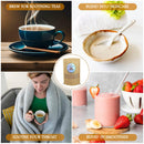 Cure Wid Pure Certified Organic Marshmallow Root Powder Althaea Officinalis 8oz Non-GMO,Additives-Free Marshmellow Root for Teas,Smoothies,Skincare & DIY Remedies Packed in Eco-Friendly Resealable Bag