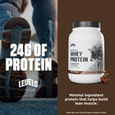 Levels Grass Fed Whey Protein Powder, No Artificials, 24G of Protein, Double Chocolate, 5LB