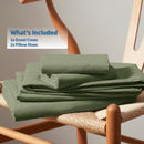 Nestl Twin Duvet Cover - Soft Double Brushed Light Grey Duvet Cover Twin/Twin XL, 2 Piece, with Button Closure, Duvet Cover 68x90 inches