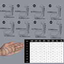 FishTrip EWG Hooks for Bass Fishing-50pcs Offset Worm Hook Texas Rig Hooks for Freshwater Saltwater Size 1/0