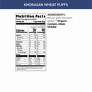 Nature's Path Organic Khorasan Wheat Puffs Cereal, 6 oz (Pack of 12), Earth Friendly Packaging