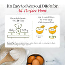 Otto's Naturals Multi-Purpose Cassava Flour, Non-GMO, Gluten-Free, Grain, Nut and Gum-Free, 1-to-1 Wheat Flour Alternative, Paleo, AIP, 2 lb