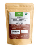 Organic Premium Grade Hand Picked Whole Cloves 3.5oz. Harvested from a USDA Certified Organic Farm in Sri Lanka
