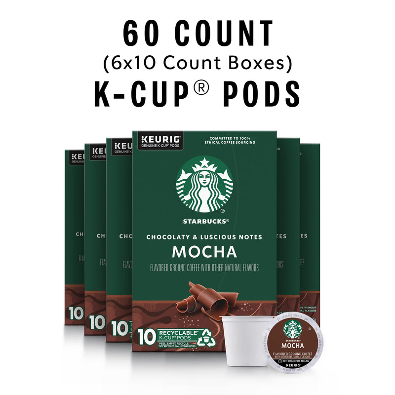 Starbucks K-Cup Coffee Pods—Caramel Flavored Coffee—100% Arabica—1 box (40 pods)