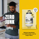 Levels Grass Fed Whey Protein Powder, No Artificials, 24G of Protein, Double Chocolate, 5LB