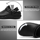 Unisex Chef Shoes Zapatos de cocina para Hombre Slip Resistant Non Slip Work Shoes Nursing Closed Toe Clogs Waterproof Men Kitchen Black/Size12