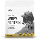 Levels Grass Fed Whey Protein Powder, No Artificials, 24G of Protein, Double Chocolate, 5LB