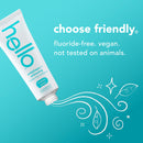 Hello Antiplaque Toothpaste, Fluoride Free for Teeth Whitening with Natural Peppermint Flavor and Tea Tree Oil, Peroxide Free, Gluten Free, SLS Free, 3 Pack, 4.7 OZ Tubes