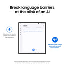 SAMSUNG Galaxy Buds 3 Pro AI True Wireless Bluetooth Earbuds, Noise Cancelling, Sound Optimization, Real-Time Interpreter, Redesigned Comfort Fit, Silver [US Version, Amazon Exclusive 2Yr Warranty]