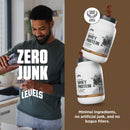 Levels Grass Fed Whey Protein Powder, No Artificials, 24G of Protein, Double Chocolate, 5LB