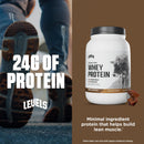 Levels Grass Fed Whey Protein Powder, No Artificials, 24G of Protein, Double Chocolate, 5LB