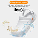 Unisex Chef Shoes Zapatos de cocina para Hombre Slip Resistant Non Slip Work Shoes Nursing Closed Toe Clogs Waterproof Men Kitchen Black/Size12