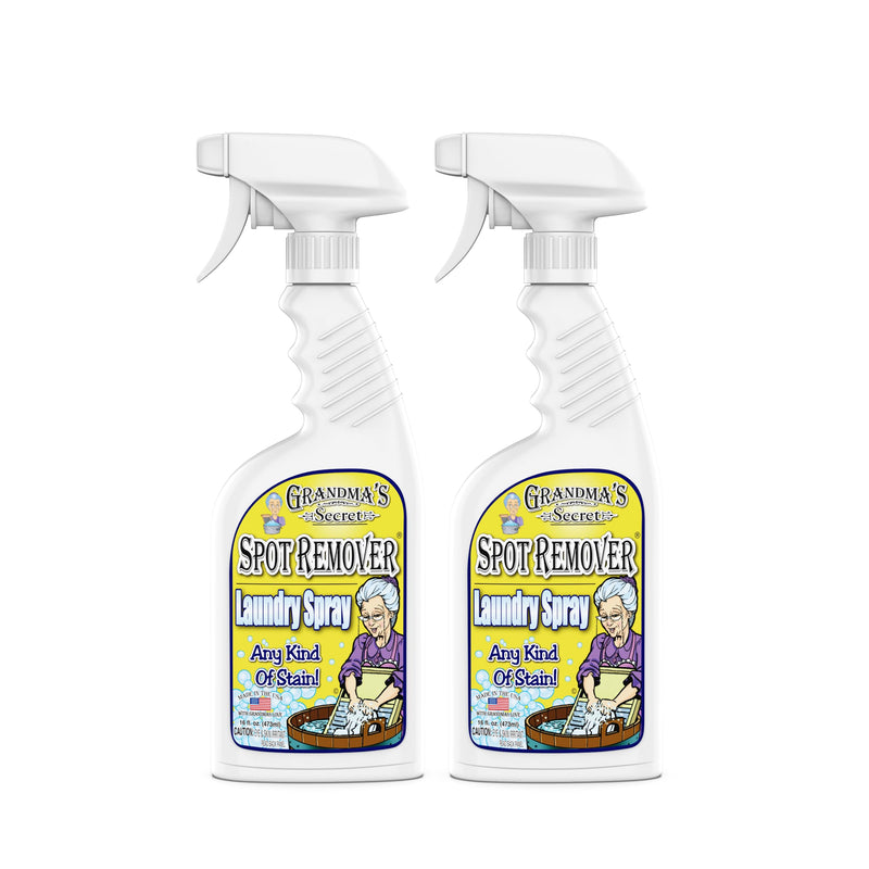 Grandma's Secret Spot Remover Laundry Spray - Chlorine, Bleach and Toxin-Free Stain Remover - Stain Remover for Clothes - Fabric Stain Remover Removes Oil, Paint, Blood and Pet Stains - 16 Oz, 3 Pack