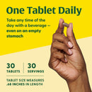 MegaFood Blood Builder - Iron Supplement Clinically Shown to Increase Iron Levels Without Side Effects - Supplement for Women with Vitamin C, Vitamin B12 & Folic Acid - Vegan - 30 Tabs