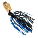 Z-Man Chatterbait Mini Spinnerbaits, Blue/Black, 1/4 oz