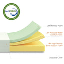 ZINUS 6 Inch Green Tea Memory Foam Mattress, Fiberglass Free, Patented Custom Contour Support, Sturdy Base Foam, CertiPUR-US Certified, Bed-in-a-box, Twin, White