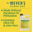 MRS. MEYER'S CLEAN DAY Liquid Hand Soap Refill, Cruelty Free and Biodegradable Formula, Lavender Scent, 33 Fl Oz (Pack of 1)