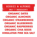 JONESBAR (Variety Pack, 12 Count (Pack of 1)), USDA Organic Fruit & Nut Bar, Non-GMO, Kosher, Vegan, Gluten Free, Simple Snack Bar