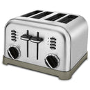 Cuisinart CPT-160 Metal Classic 2-Slice Toaster, Brushed Stainless