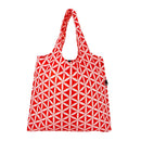 HOLYLUCK set of 3 Reusable Grocery Bags,Heavy Duty Foldable Shopping Bag-sky blue