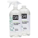 Better Life All Purpose Cleaner - Multipurpose Home and Kitchen Cleaning Spray for Glass, Countertops, Appliances, Upholstery & More - Multi-surface Spray Cleaner - 32oz Clary Sage & Citrus