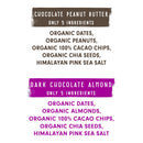 JONESBAR (Dark Chocolate Almond, (12 Count (Pack of 1)), USDA Organic Fruit & Nut Bar, Non-GMO, Kosher, Vegan, Gluten Free, Simple Snack Bar