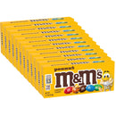 M&M'S Peanut Chocolate Candy Movie Theater Box 3.1 Ounce (Pack of 12)