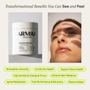 ARMRA Colostrum™ Premium Powder, Grass Fed, Gut Health Bloating Immunity Skin & Hair, Contains 400+ Bioactive Nutrients, Potent Bioavailable, Keto, Gluten & Fat Free (Unflavored | 30 Servings)