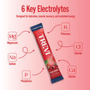 TREVI™ Sugar Free Electrolytes - Drink Mix Hydration Powder Packets - 28 Count - Orange