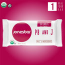 JONESBAR (Variety Pack, 12 Count (Pack of 1)), USDA Organic Fruit & Nut Bar, Non-GMO, Kosher, Vegan, Gluten Free, Simple Snack Bar