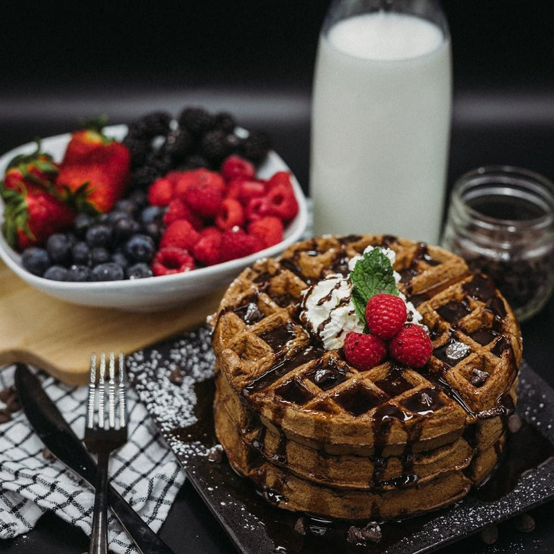 ProDough Shop Buttermilk Pancake and Waffle Mix - Gluten Free, Low Carb, High Protein Pancake Mix - Healthy Pancakes and Waffles for Breakfast or Snack