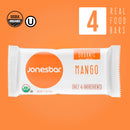 JONESBAR (Dark Chocolate Almond, (12 Count (Pack of 1)), USDA Organic Fruit & Nut Bar, Non-GMO, Kosher, Vegan, Gluten Free, Simple Snack Bar