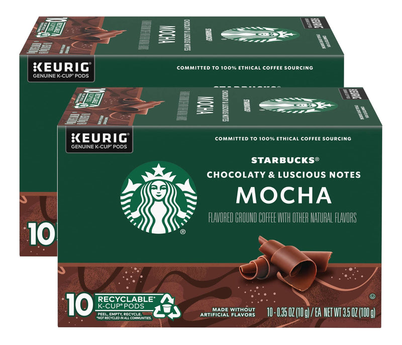 Starbucks K-Cup Coffee Pods—Caramel Flavored Coffee—100% Arabica—1 box (40 pods)