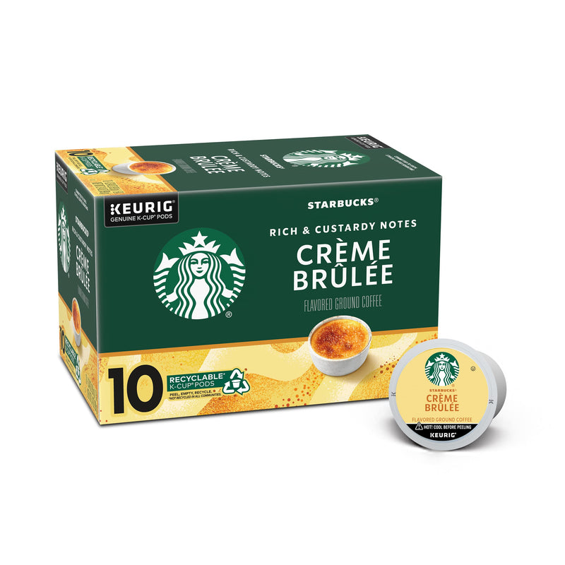 Starbucks K-Cup Coffee Pods—Caramel Flavored Coffee—100% Arabica—1 box (40 pods)