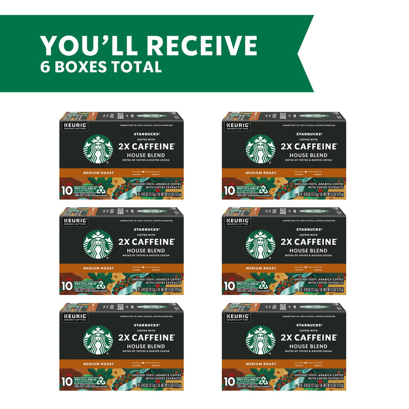 Starbucks K-Cup Coffee Pods—Caramel Flavored Coffee—100% Arabica—1 box (40 pods)