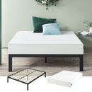 ZINUS 6 Inch Green Tea Memory Foam Mattress, Fiberglass Free, Patented Custom Contour Support, Sturdy Base Foam, CertiPUR-US Certified, Bed-in-a-box, Twin, White