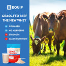 Equip Foods Prime Protein - Grass Fed Beef Protein Powder Isolate - Paleo and Keto Friendly, Gluten Free Carnivore Protein Powder - Unflavored, 1.39 Pounds - Helps Build and Repair Tissue