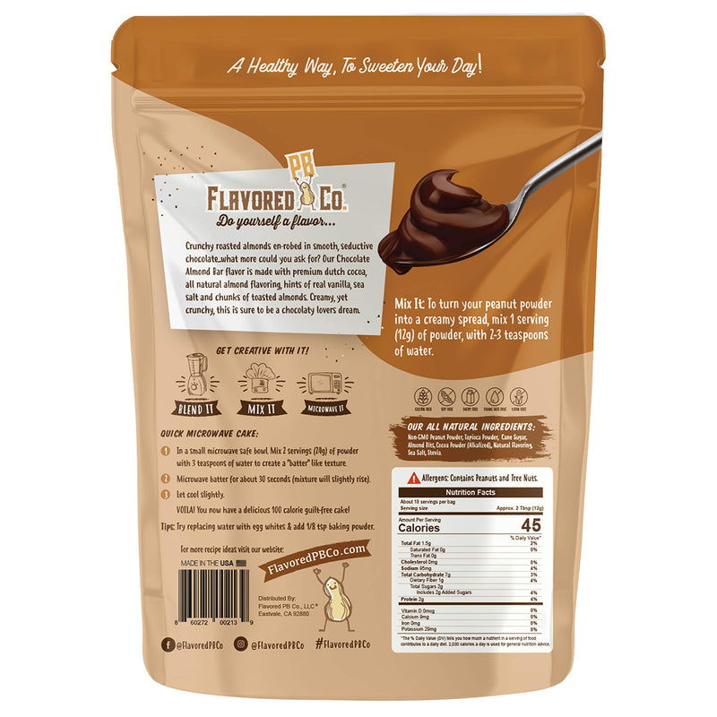 Flavored PB Co. Peanut Butter Powder, Low Carb and Only 45 Calories, All-Natural from US Farms (Mint Chocolate Cookie)