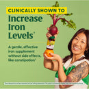 MegaFood Blood Builder - Iron Supplement Clinically Shown to Increase Iron Levels Without Side Effects - Supplement for Women with Vitamin C, Vitamin B12 & Folic Acid - Vegan - 30 Tabs
