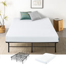 ZINUS 10 Inch Green Tea Cooling Gel Memory Foam Mattress, Fiberglass Free, Cooling Gel Foam, Pressure Relieving, CertiPUR-US Certified, Bed-in-a-Box, Queen