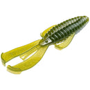 Strike King Rage Bug Fishing Lure, Soft Plastic Grub, Unique Design, Subtle Action