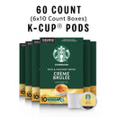 Starbucks K-Cup Coffee Pods—Caramel Flavored Coffee—100% Arabica—1 box (40 pods)