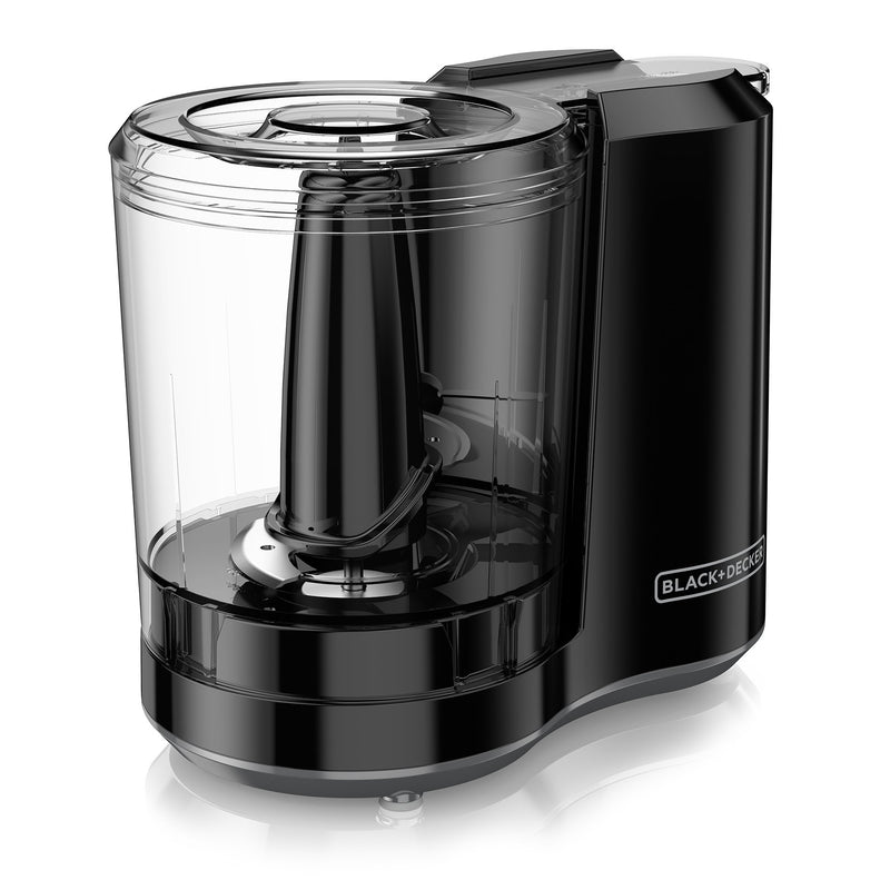 BLACK+DECKER 1.5-Cup Electric Food Chopper, One Touch Pulse, 150W Motor, Stay-Sharp Blade, Dishwasher Safe