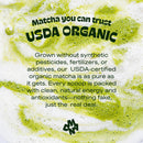 MATCHA DNA Certified Organic Matcha Green Tea Powder (16 oz TIN CAN)