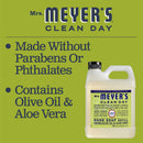 MRS. MEYER'S CLEAN DAY Liquid Hand Soap Refill, Cruelty Free and Biodegradable Formula, Lavender Scent, 33 Fl Oz (Pack of 1)