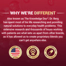 Dr. Berg Zinc 30mg Enhanced with Magnesium, Vitamin D3, Selenium, & Copper - Zinc Supplements for Men & Women - Chelated Zinc for Immune, Skin, Hair, & Nails Support* - 60 Capsules